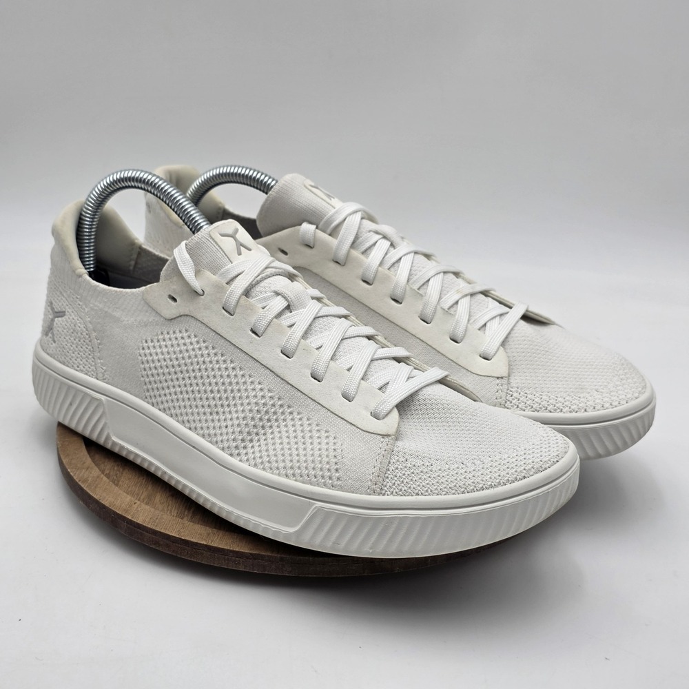 Flux Footwear Adapt Trainer White Mens Size 9.5 Athletic Knit Shoes Sneakers